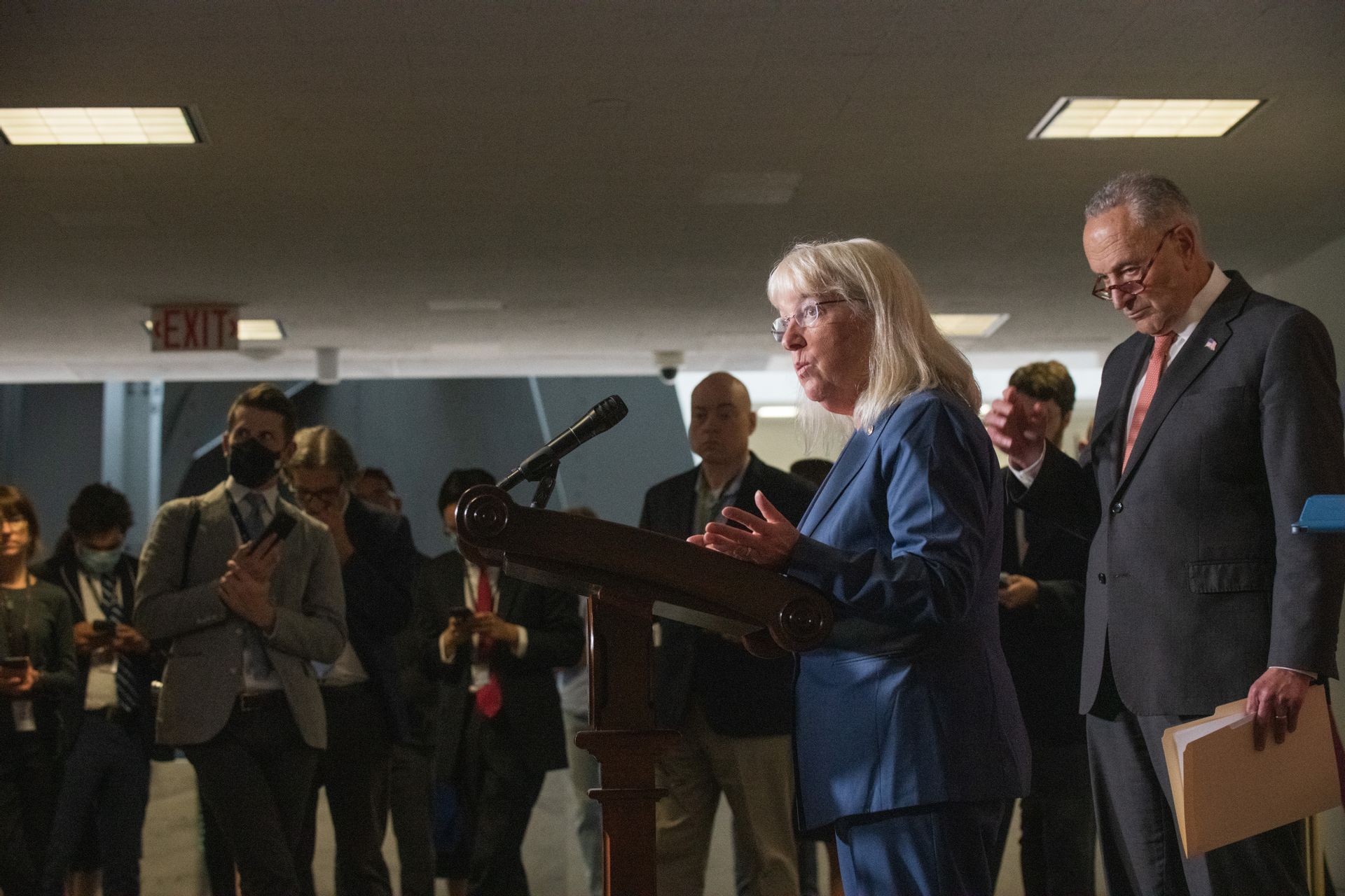 Senate Democratic Leadership hold media availability