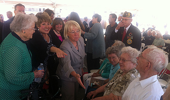 Spokane with Secretary Shinseki - August 2013