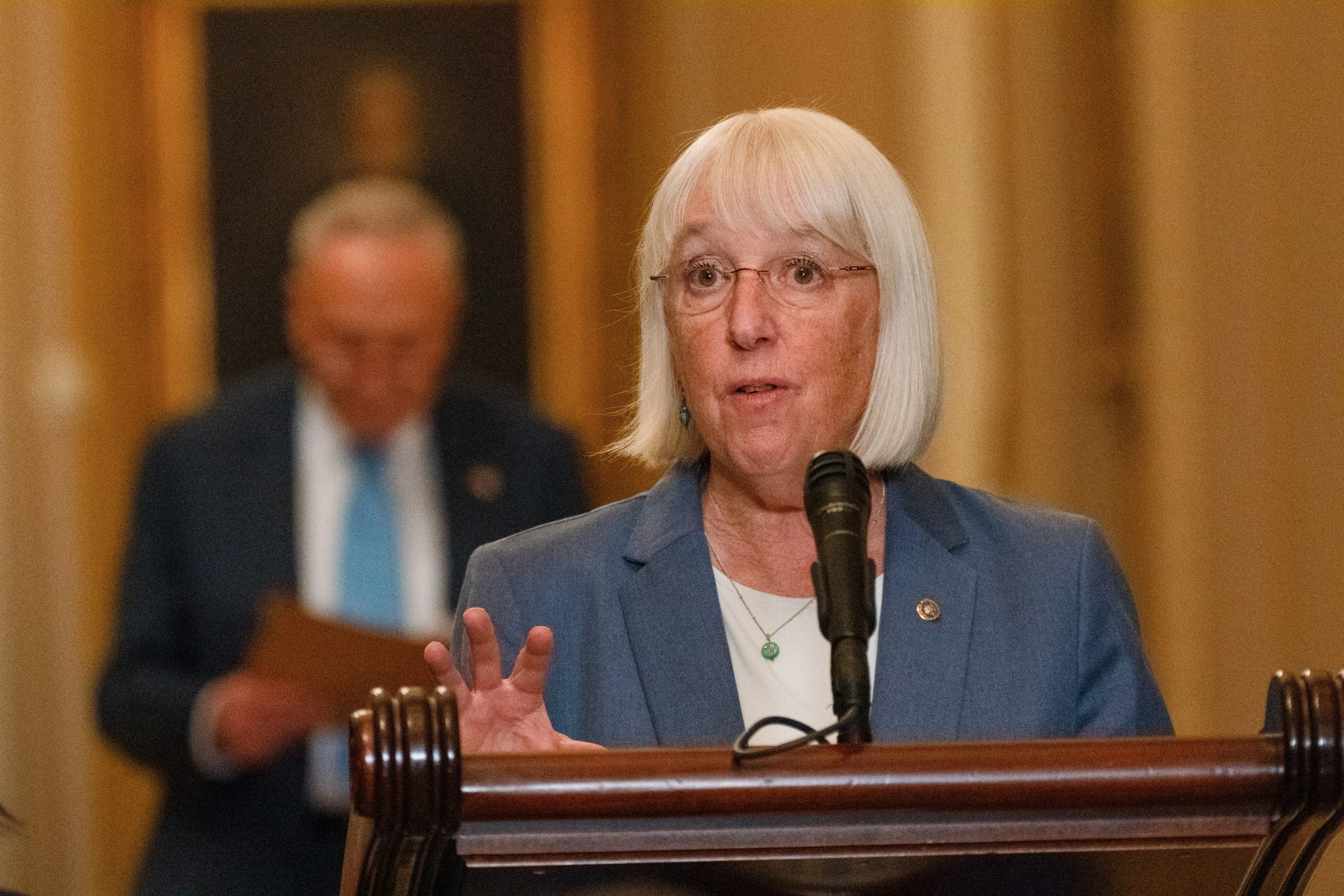 Senator Murray Comments After Republicans Push Country Into Shutdown 