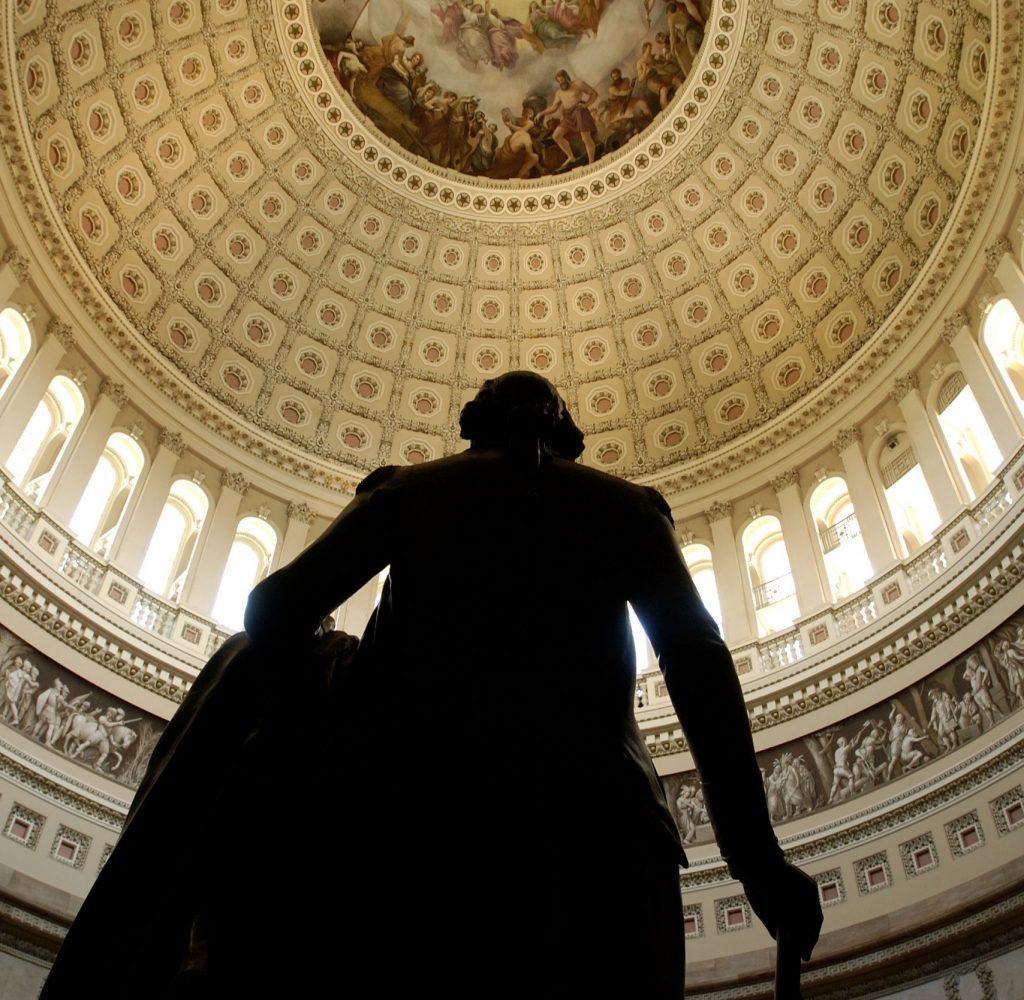 U.S. Capitol, Senate Office Buildings, Capitol - Interior, Statue of George Washington
